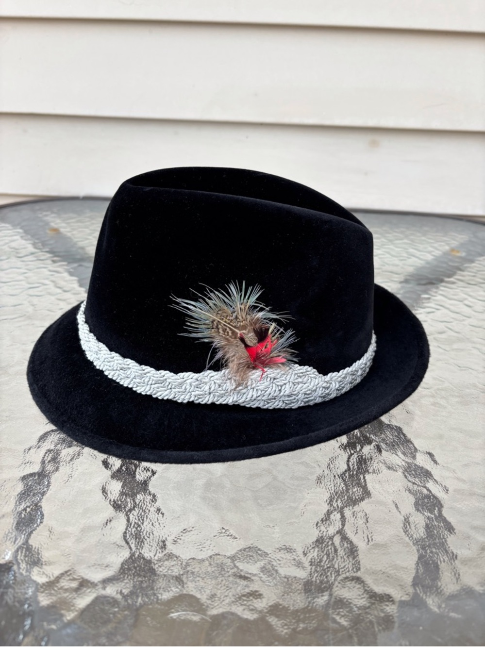 Vintage Stetson ‘The Sovereign’ Black Fedora hat